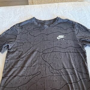 Nike Air Black and Gray Men's Tee